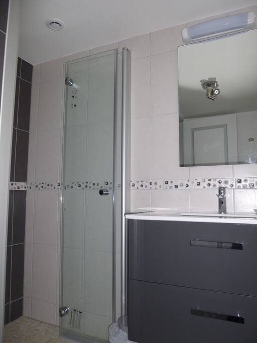Salle d'eau,WC seul et débarras