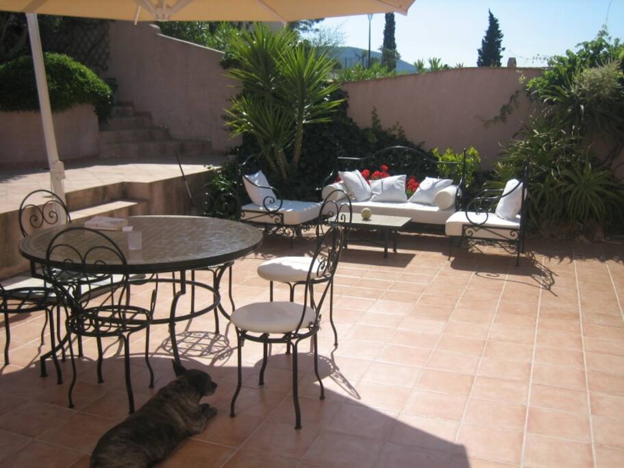 Terrasse au Sud