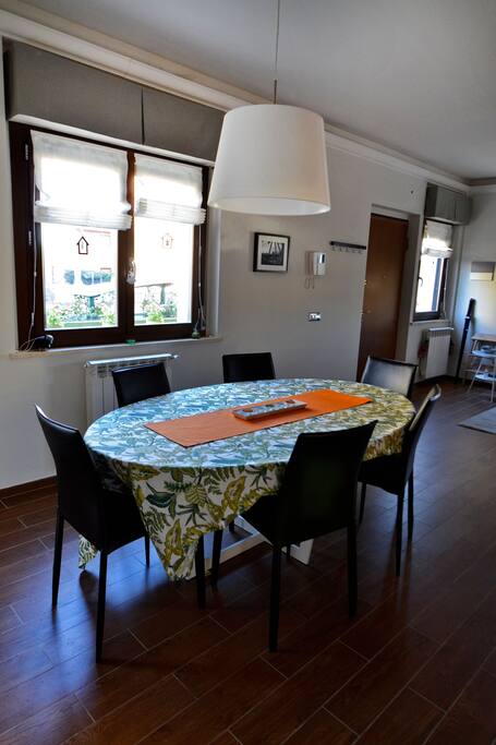 Table in the living room