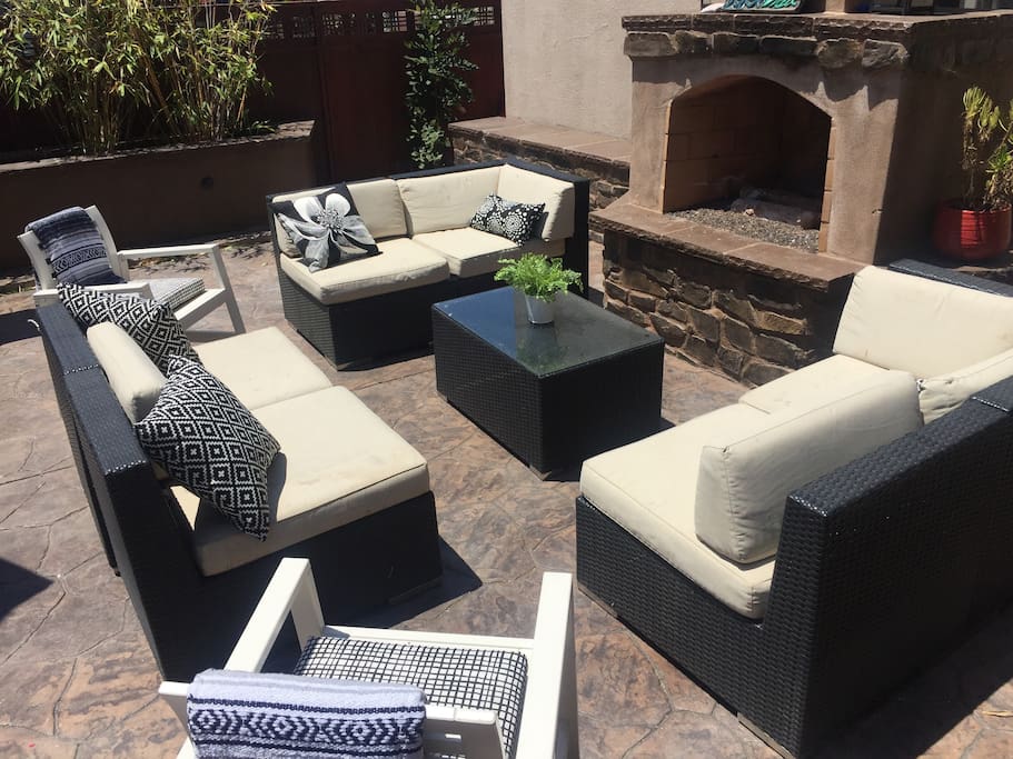 Lots of outdoor seating