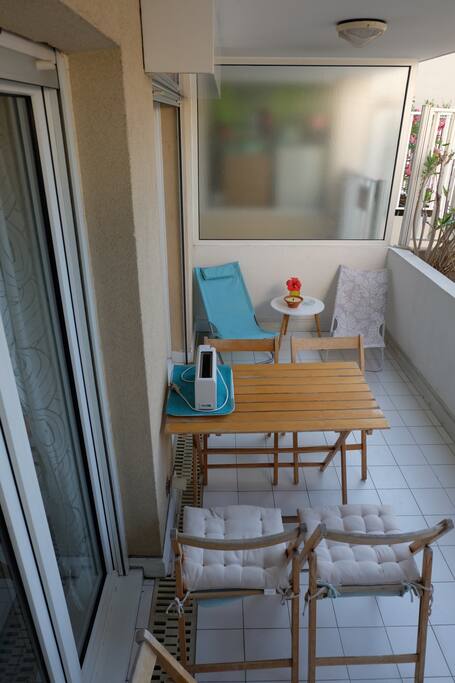 belle et spacieuse terrasse