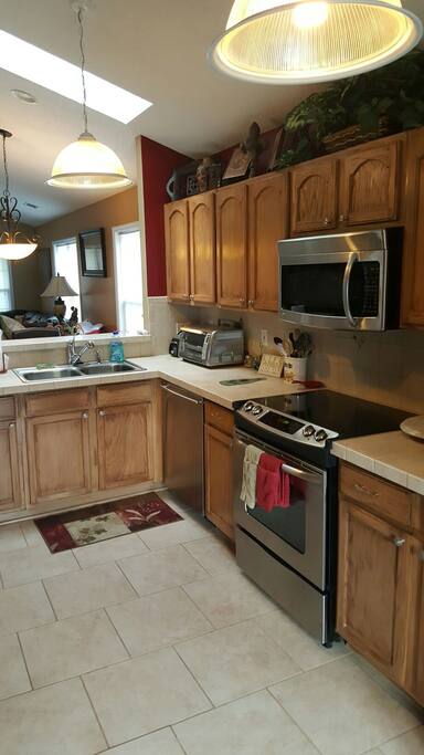 Fully equipped kitchen
