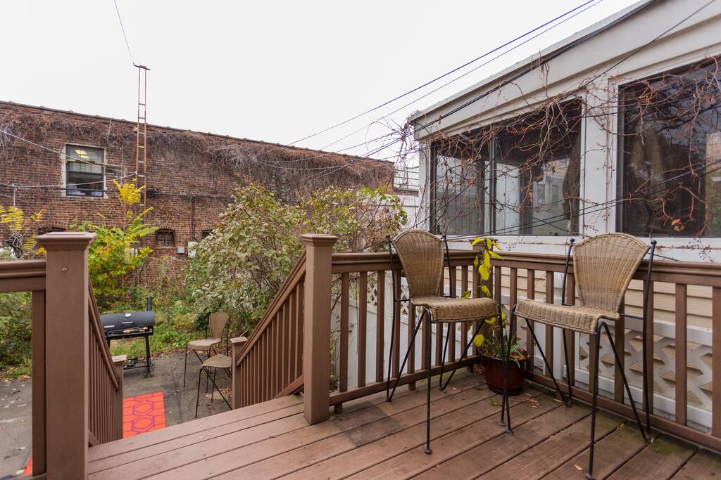 Big 30 foot backyard