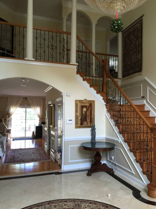 Inside foyer