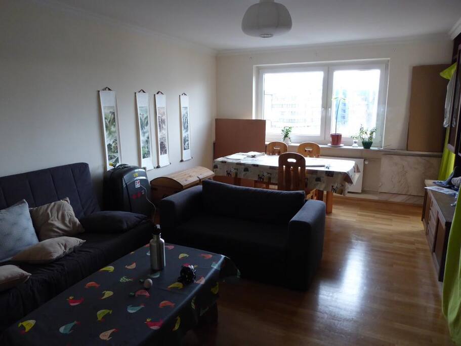 Wohnzimmer, gemeinsam genutzt