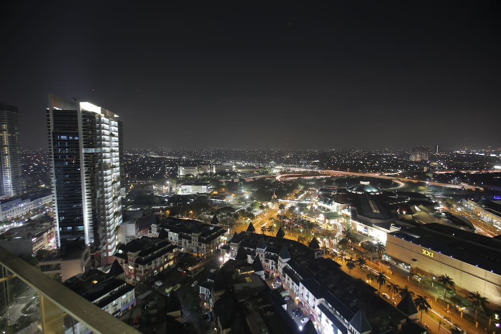 There is nothing compare to a beautiful view that takes your breath away
- night view from our balcony -