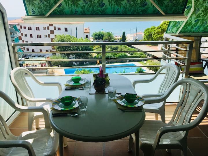 Apartamento Altafulla Playa. Piscina Y Terraza. - Altafulla