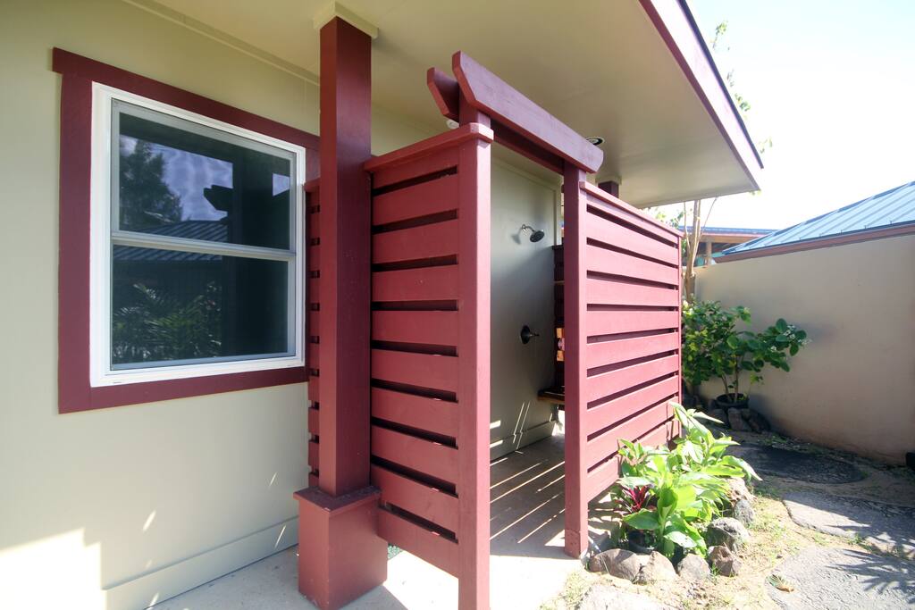 Outdoor shower