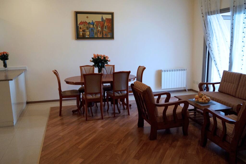 Dinning and sitting area