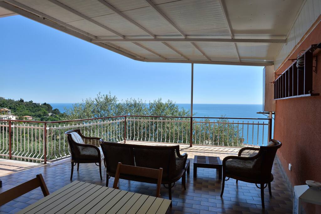La terrazza coperta
