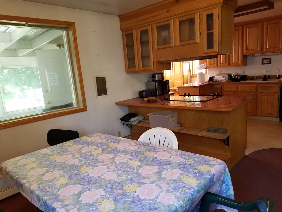 Shared Dining and Kitchen