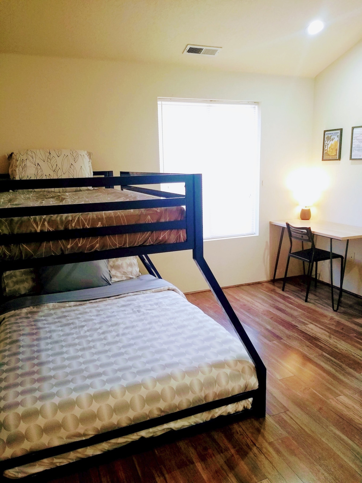 Full on bottom twin on top bunk bed