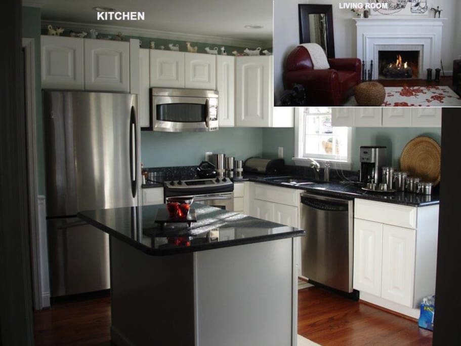 Kitchen and renovated billiard room available for use