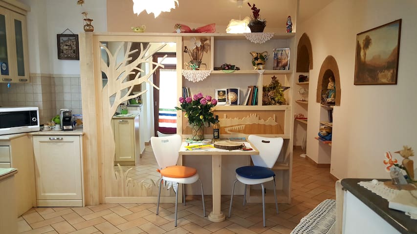 Casa Sogno  piano terra in centro  con parcheggio