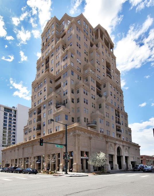 The building