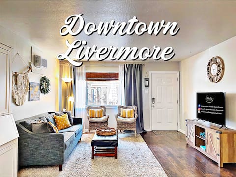 Downtown Livermore with Patio -No Cleaning Fee