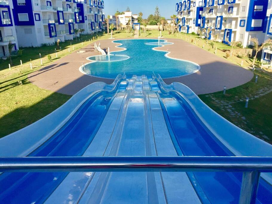 toboggan idéale pour amusez les enfants