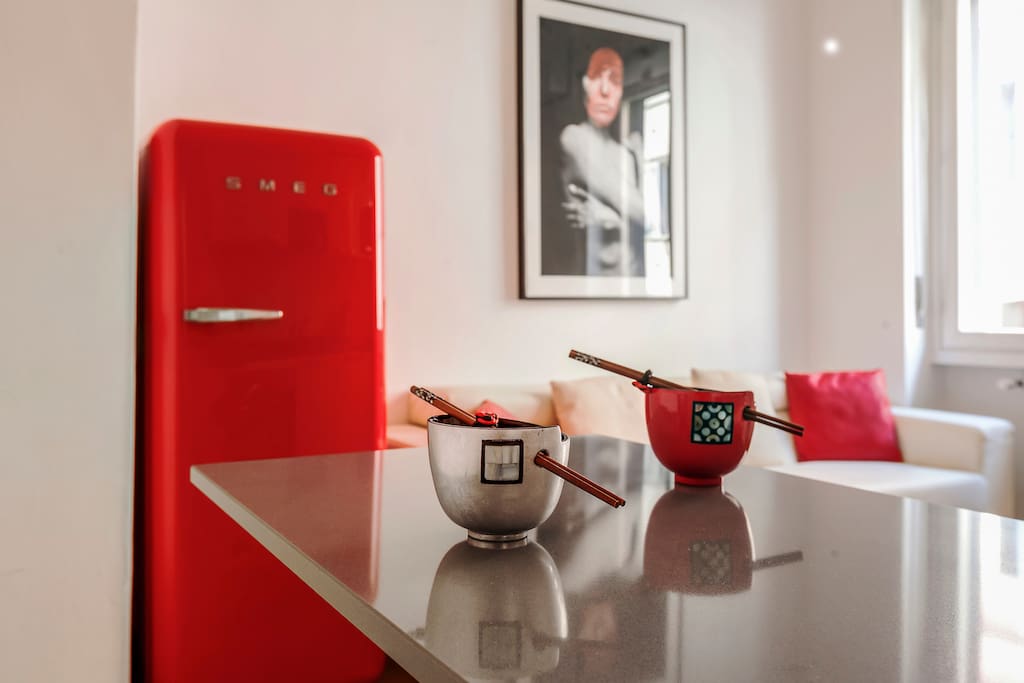 The Living room & The Kitchen