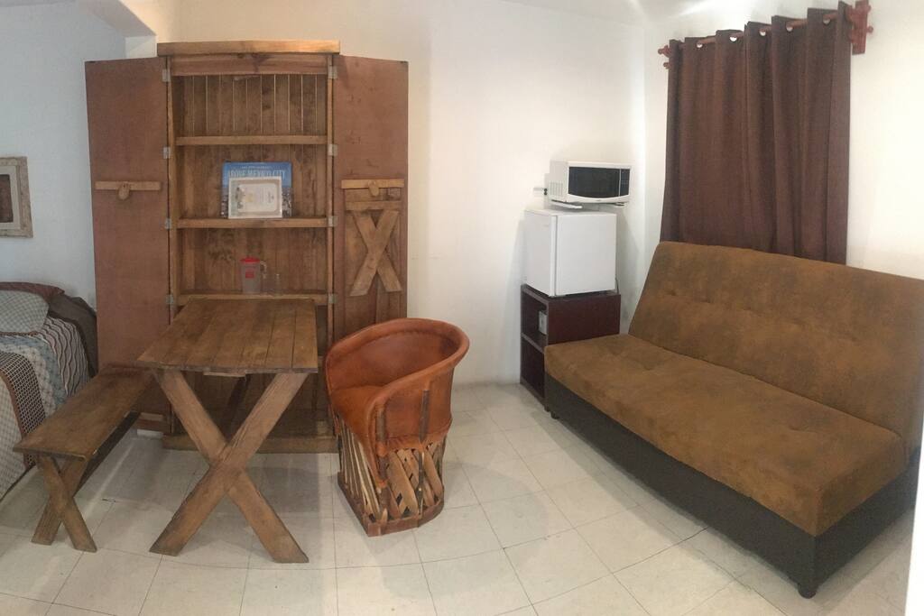 Appearance when it's rented for two guests/Apariencia cuando es rentada para dos huéspedes