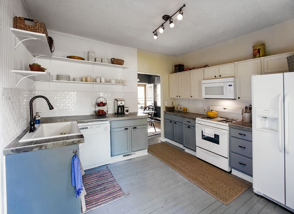 Renovated Kitchen with upscale cookware