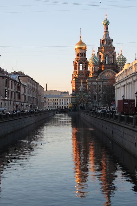 Landmark location just beside this beautiful Cathedral - seconds away from your apartment