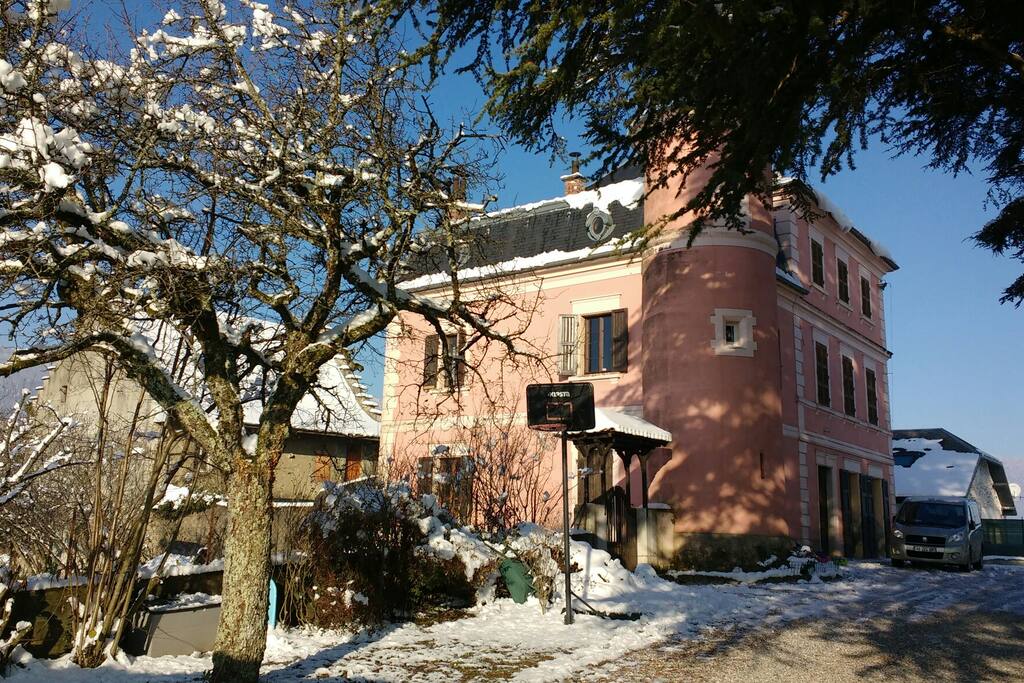 sous la neige