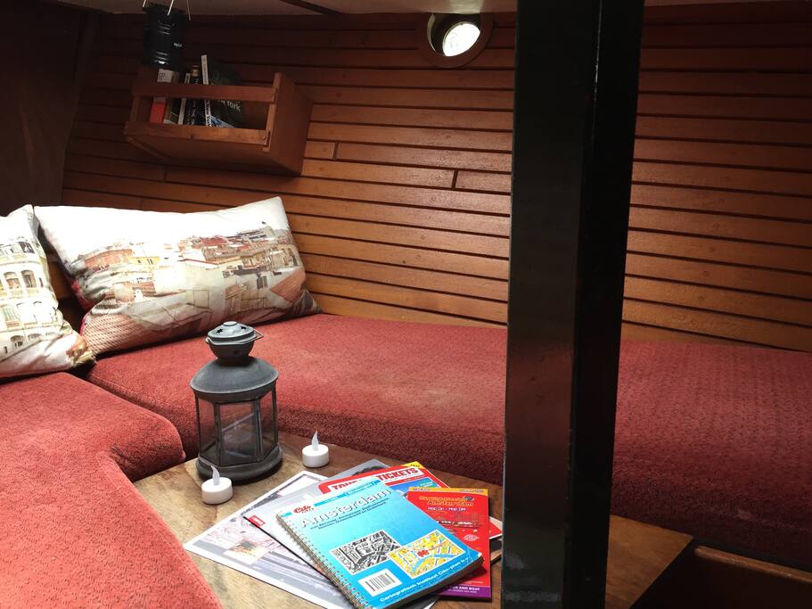 The beds without sheets etc
