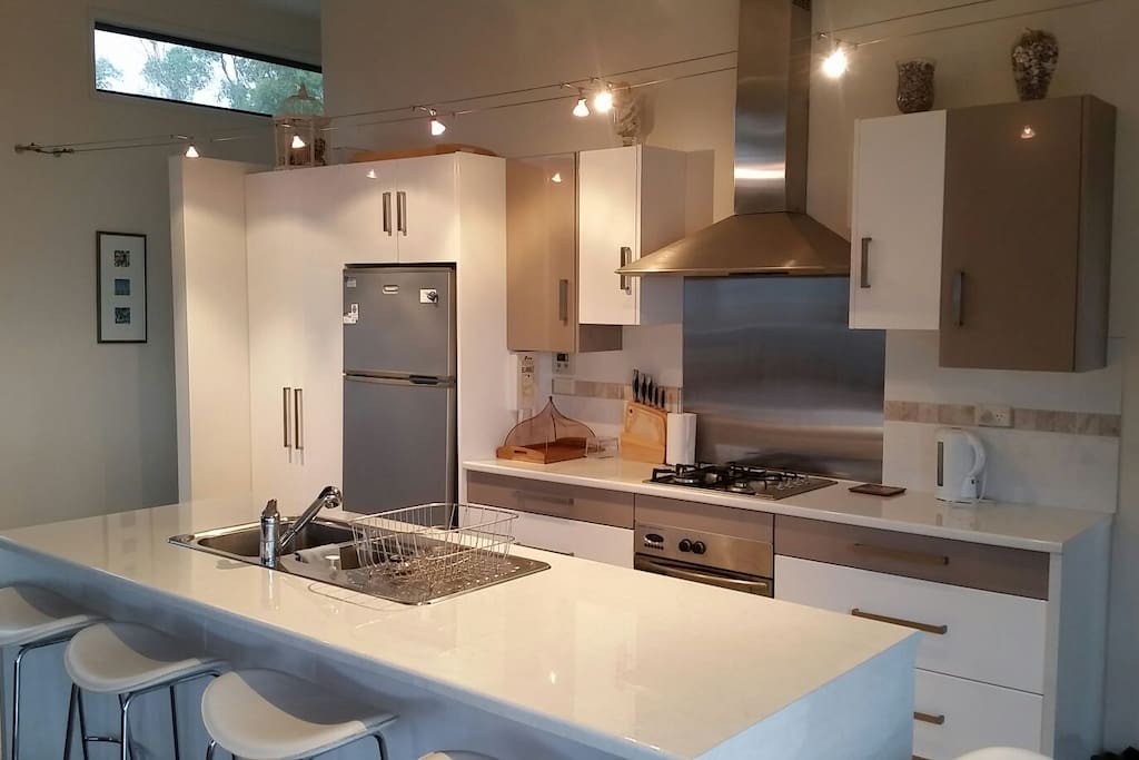 Modern kitchen, fully supplied