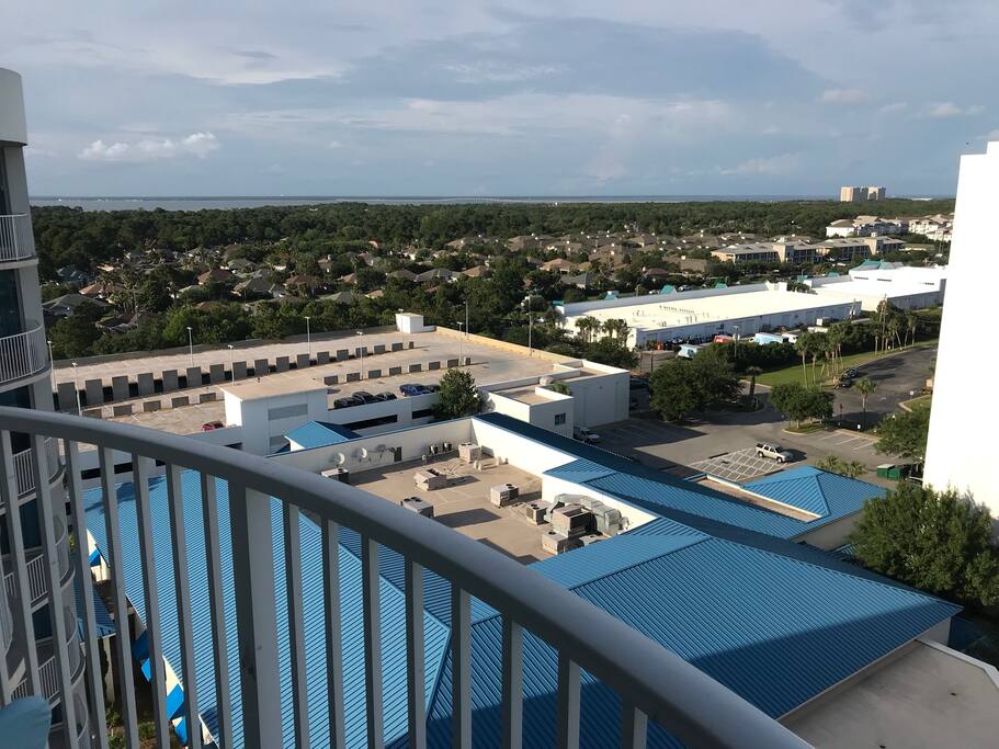 The bay view