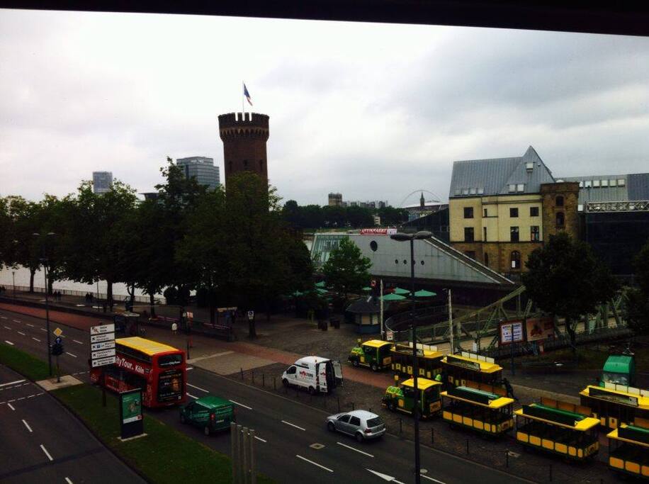 Blick ausm Frontfenster