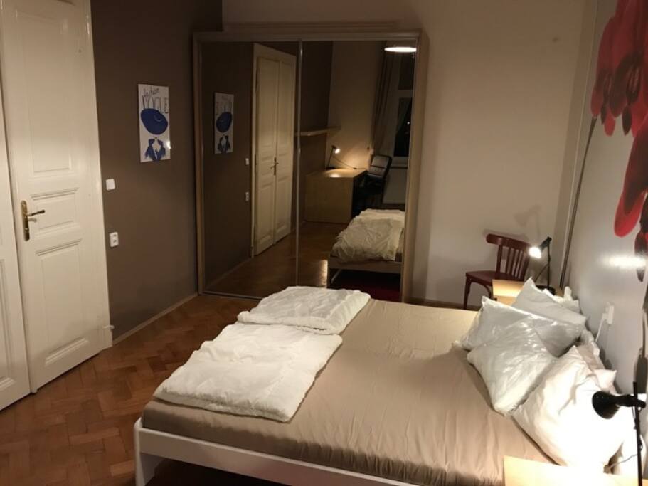 Bed room 1 with double / twin bed