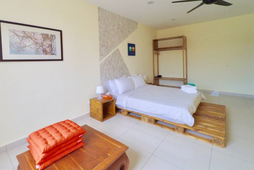 Large and spacious master bedroom