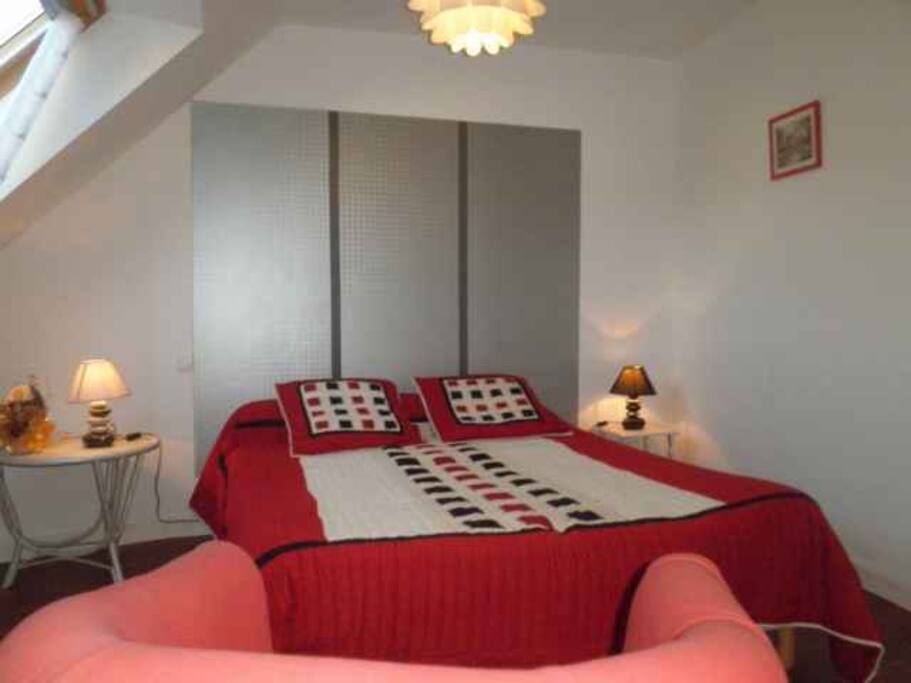 chambre lit 160