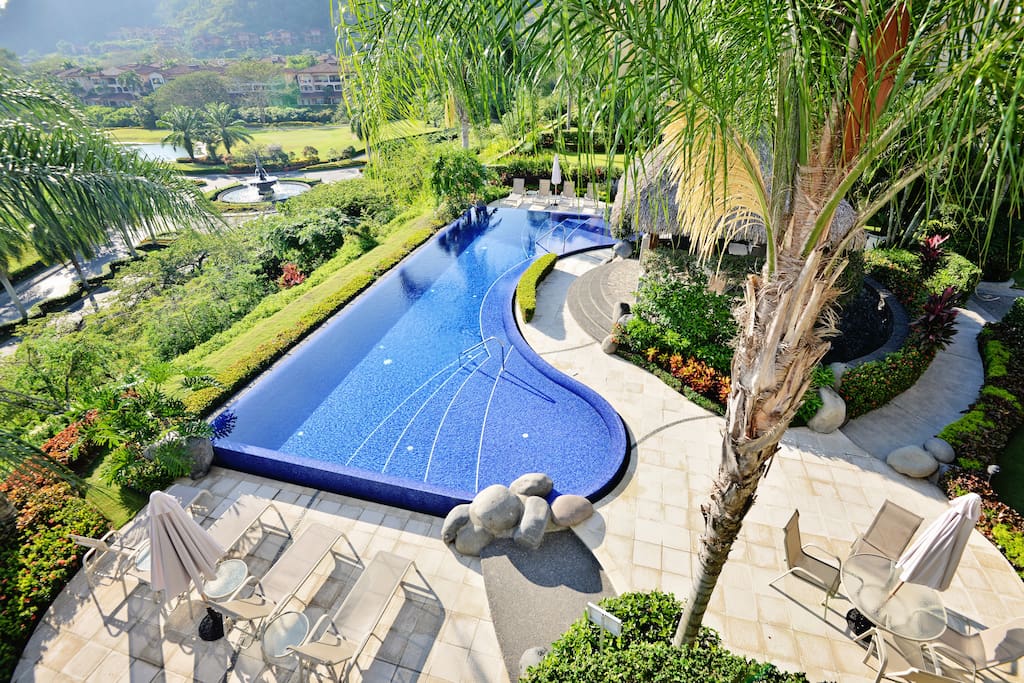 Vista Bahia swimming pool complex.