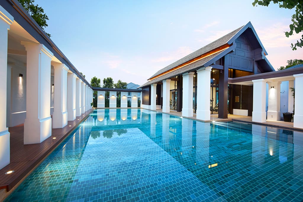 Shared swimming pool