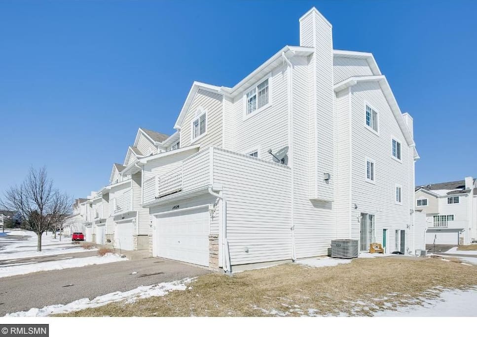 Whole view of the townhouse