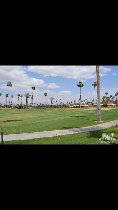 Golf course views