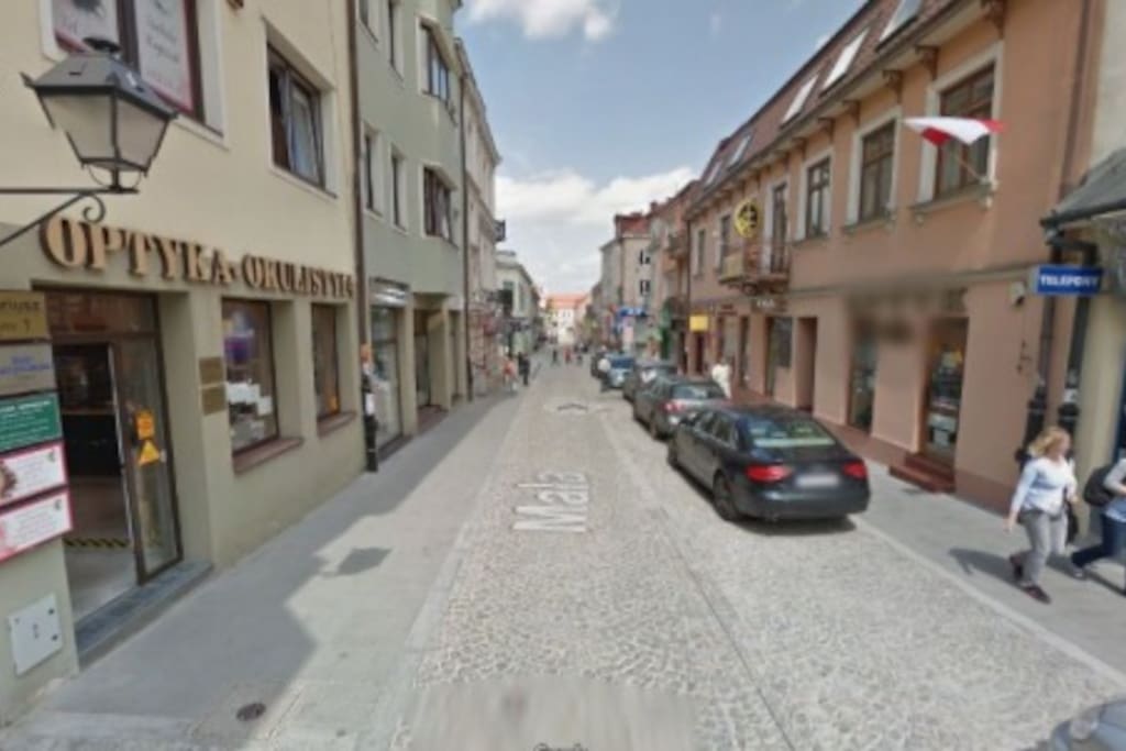 Ulica Przy Którym znajduje się apartament