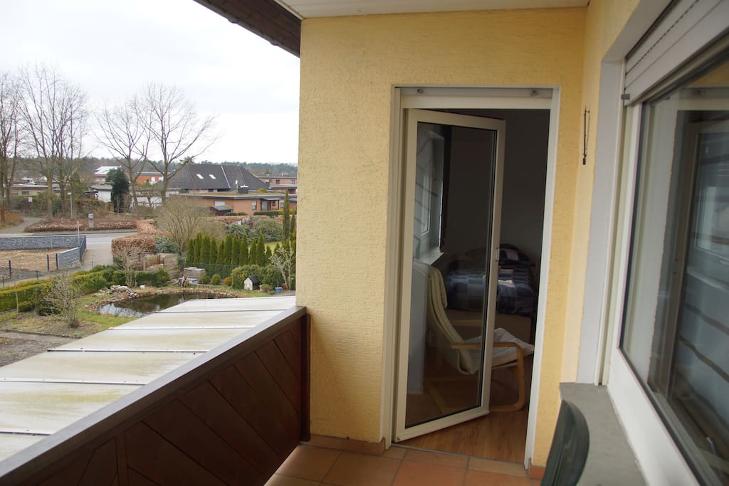 Zugang zum Balkon