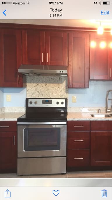 Brand New Stove/Granite counter-top
