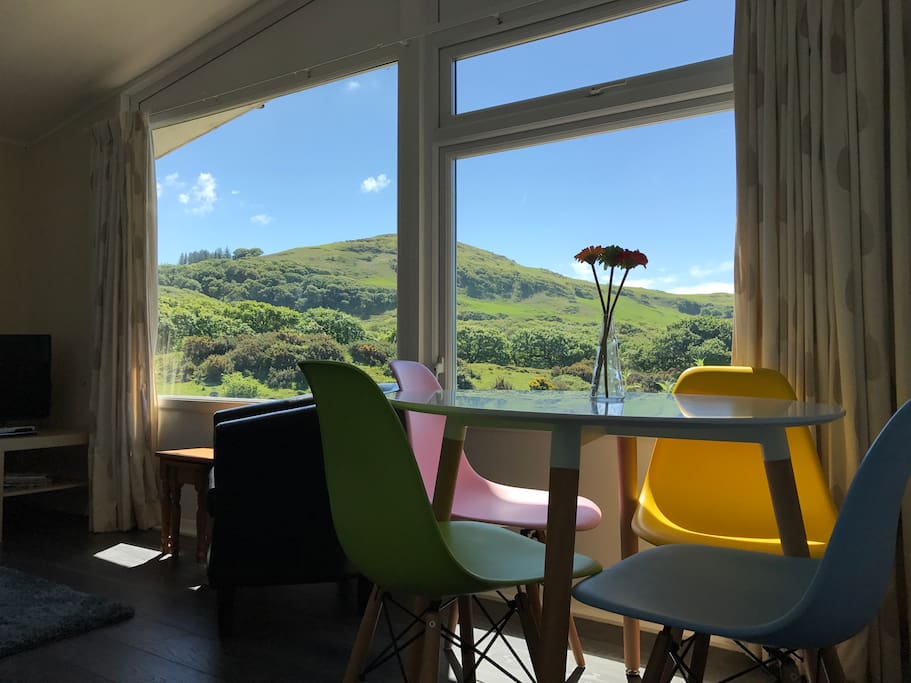 View from the lounge