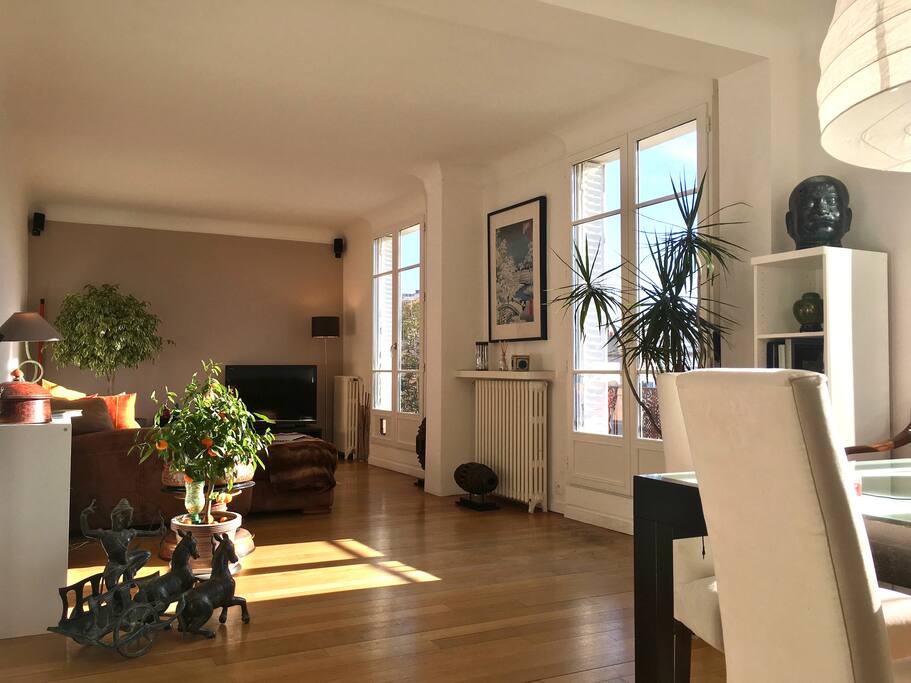 Vue sur le salon