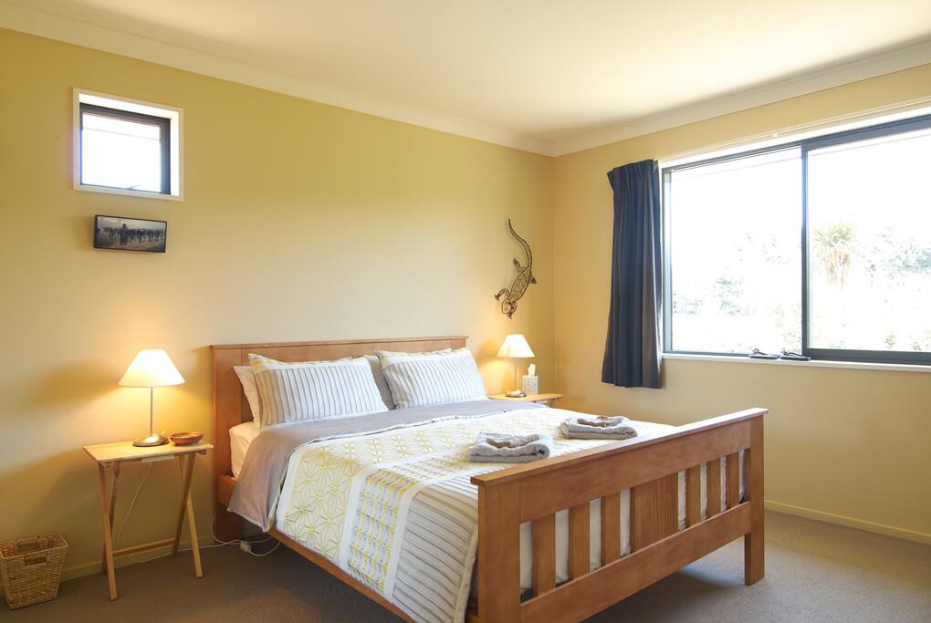 Lots of natural light, view to the paddocks