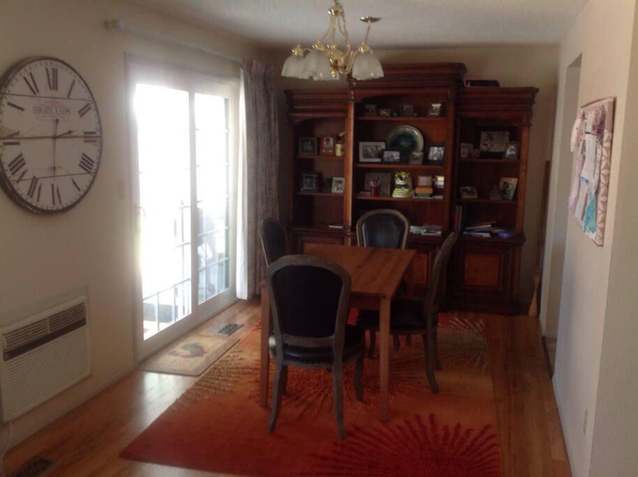 Dining area
