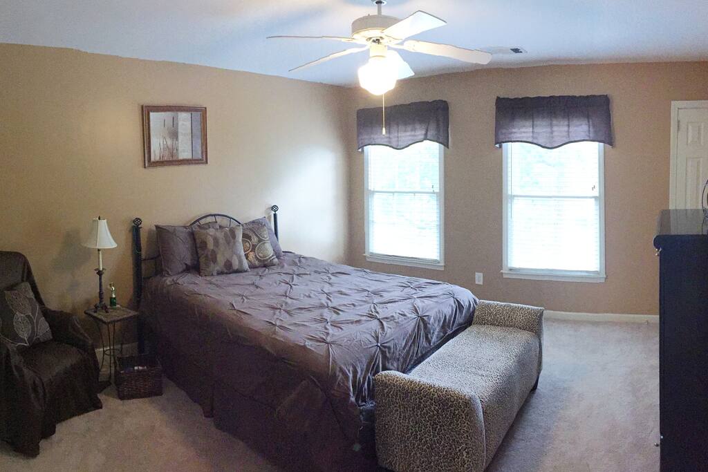 Bedroom with TV