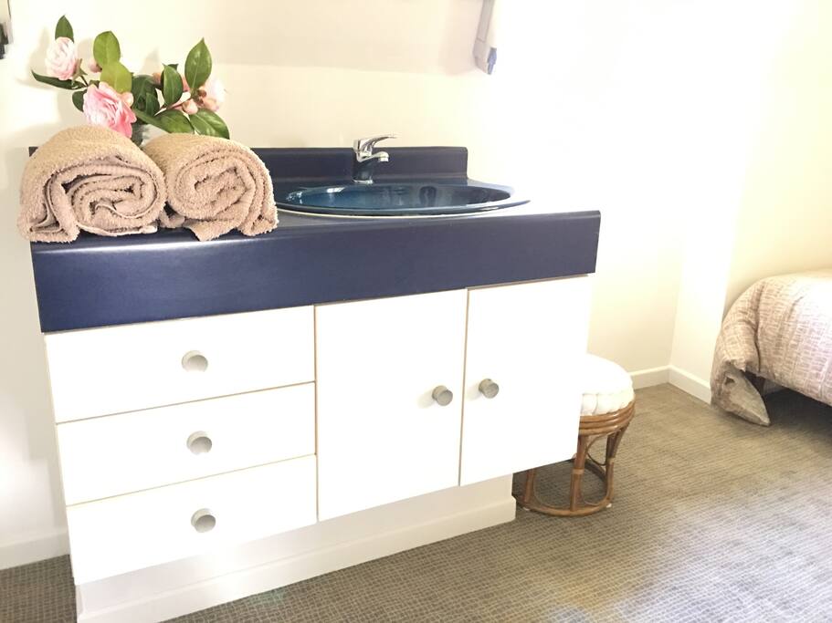Point d'eau dans la chambre.