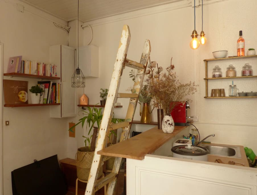Salon et Cuisine