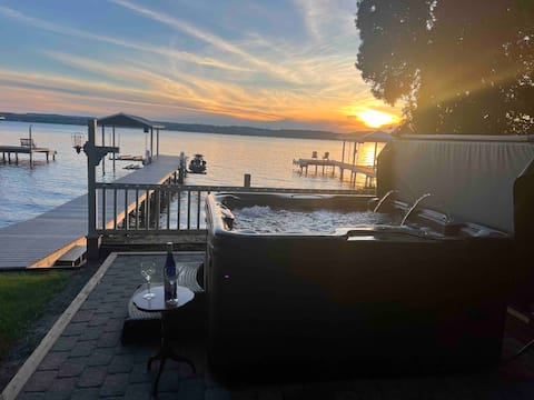 Sunsets on Seneca Lake