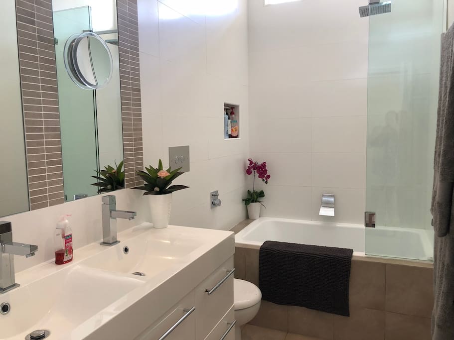 The bathroom