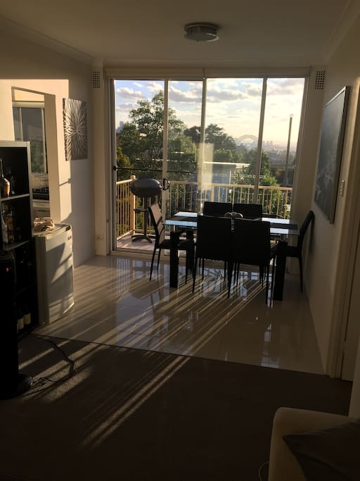 Dining Area with 6 seater table